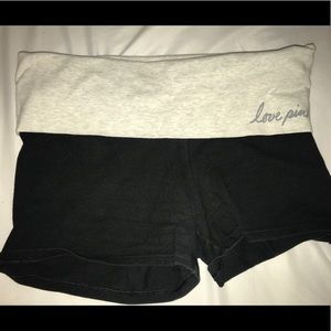 Victoria secret pink yoga shorts